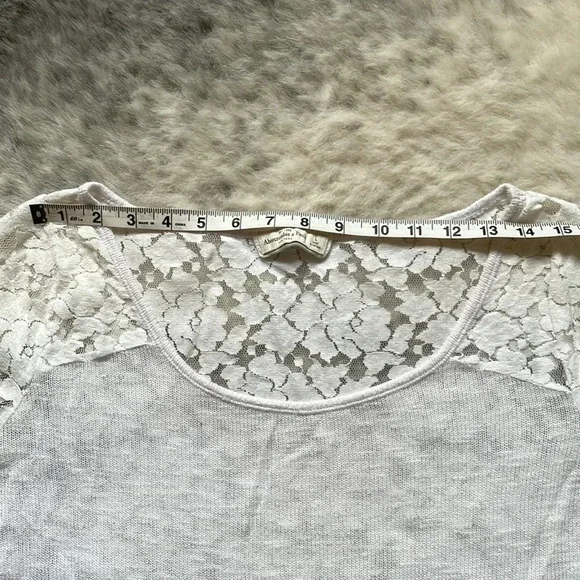 🔥4/$20 Abercrombie & Fitch Lace  Top​ - Picture 9 of 15